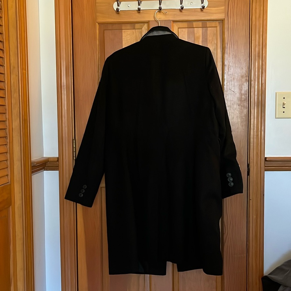 Halogen Single Breasted Wool Blend Coat, Size 14,… - image 2